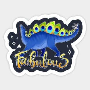 Fabulous Segosaurus Sticker